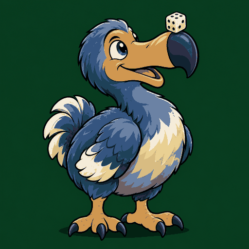 Dice Roll Dodo logo